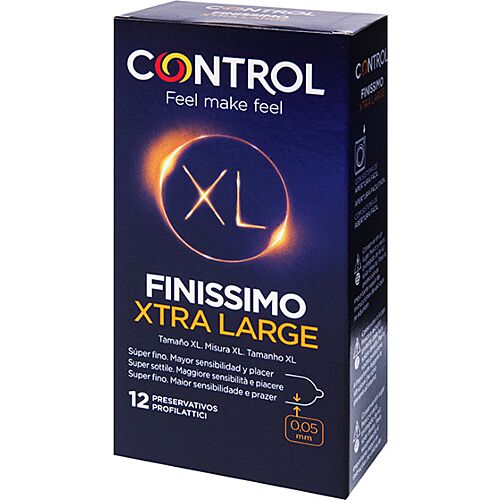 Control Finissimo XL Kondomer - Ekstrem Følsomhed