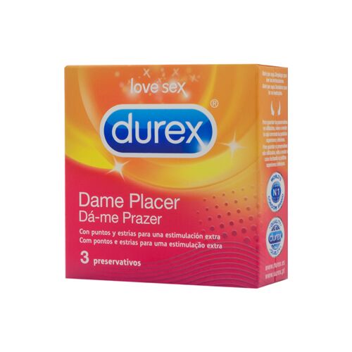 Durex Dame Placer Kondomer med Forstærket Sansning