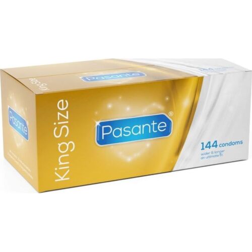 Pasante King Size Kondomer - Bredere og Længere Pasform (Æske)