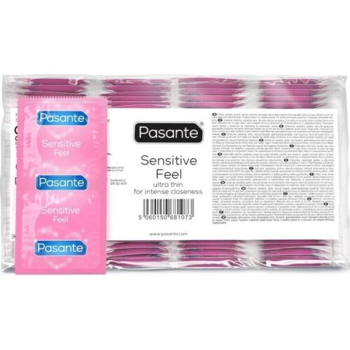 Kondomer Pasante Sensitive Feel - Ultratynde og Smurte