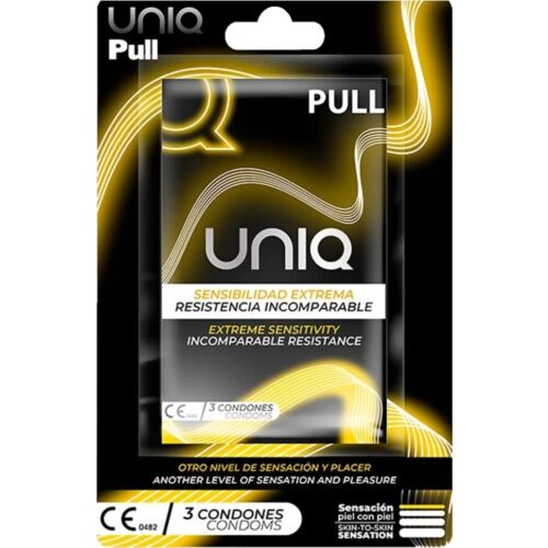UNIQ Pull Kondomer med Strimler for Nem Anvendelse