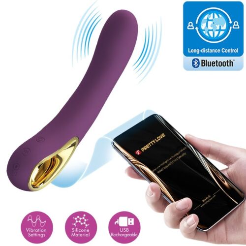 G-punkt Vibrator Pretty Love Ethan med App Kontrol