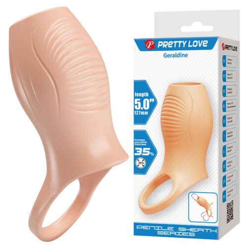 PRETTY LOVE Geraldine forstørrende penis sheath