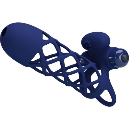 Vibrerende Hylster Pretty Love Giann med Klitorisstimulator