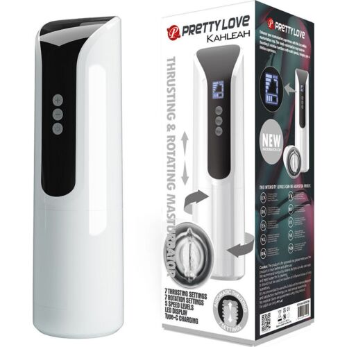 Masturbator Pretty Love Kahleah med thrusting og rotation
