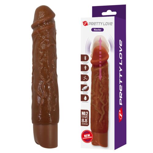 PRETTY LOVE KESSLER realistisk vibrator med thrust