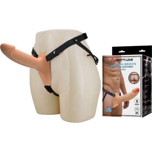 Hul Dildo PRETTY LOVE LANDON med justerbare stropper