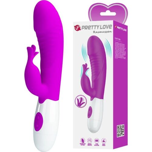 G-punkt vibrator Pretty Love Rasmussen med dobbelt stimulering