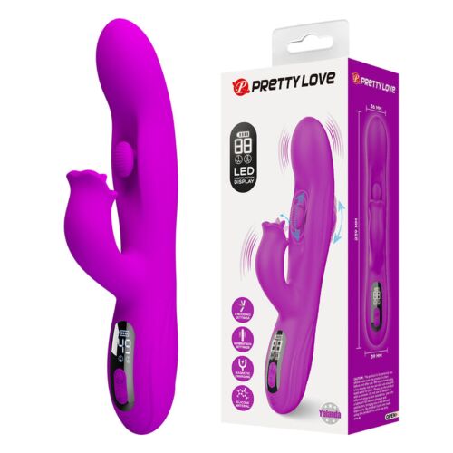 Rabbit Vibrator High Tech Yalanda med LED-display