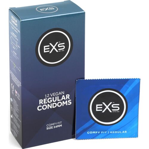 Kondomer Exs Regular 12 stk - Behagelig pasform af naturlatex