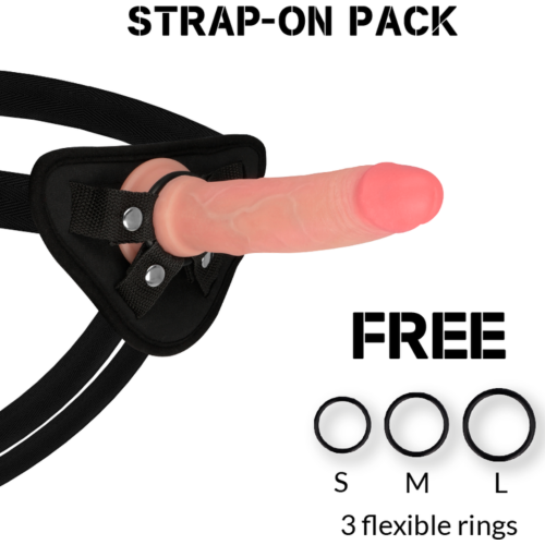 Dildo Rock Army Avenger 19 cm med Sele