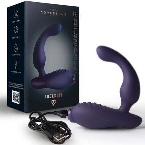 Prostata Vibrator ROCKS-OFF NOVA SOVEREIGN med 16 funktioner
