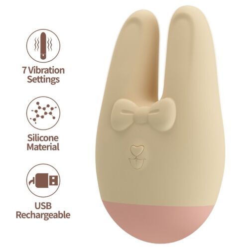 ROMANCE BUNNY Klitstimulator med 7 vibrationsmodes