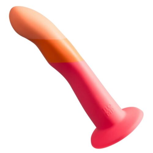 Dildo ROMP Dizi med sugekop og tricolor design