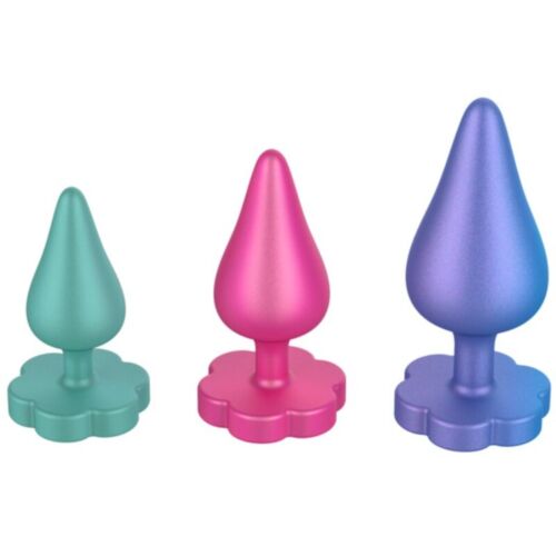Anal Plug ROMP Luster Trænings Kit S/M/L