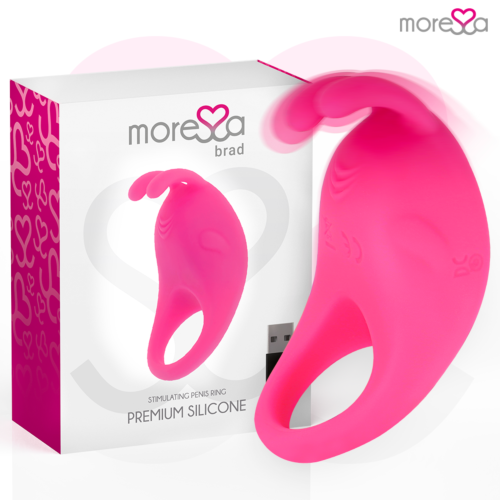 Vibrator MORESSA Brad Premium Silikone Genopladelig