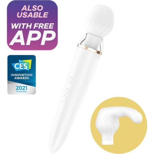 Vibrator Satisfyer Double Wand-er med App Kontrol