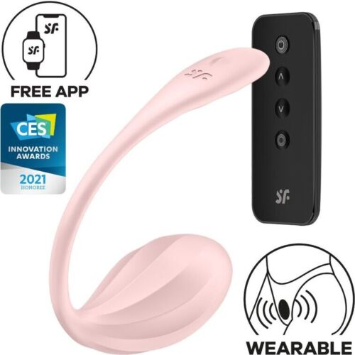 Vibrator SATISFYER Ribbed Petal med fjernbetjening