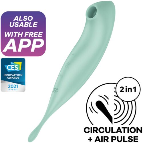 Trykbølge vibrator Satisfyer Twirling Pro+ med app