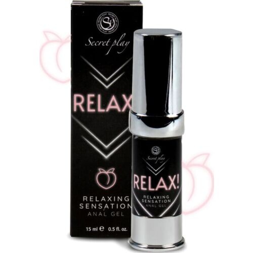 Relax Anal Gel fra SECRETPLAY - 15ml for Komfort