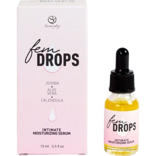 SECRETPLAY Fem Drops intim fugtighedscreme 15 ml