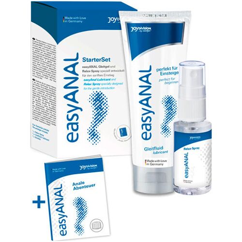 Anal Starter Set JOYDIVISION EASYANAL Glidecreme & Spray