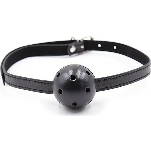 Gag Ball med Ventilation fra OHMAMA FETISH