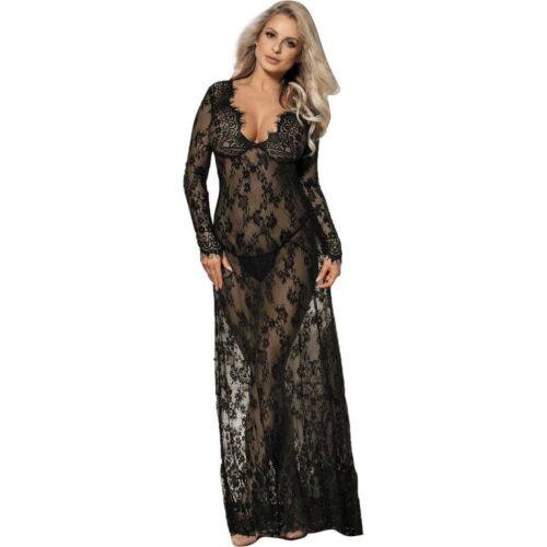 Vestido Sensual Lang Seduccion med langærmer