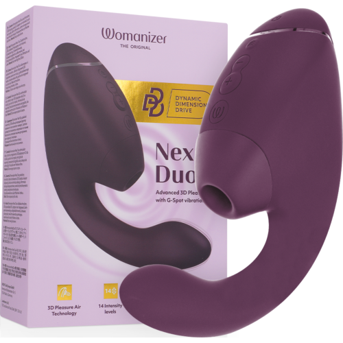 Womanizer Duo Next Dobbelt Klitoris & G-punkt Stimulator