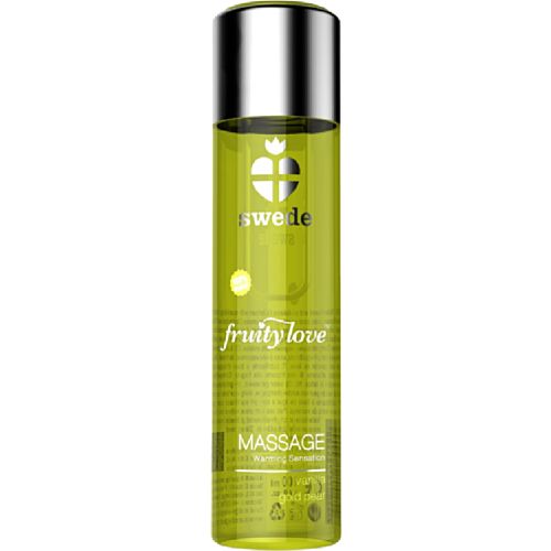 Massageolie SWEDE Fruity Love Opvarmende Effekt 120ml