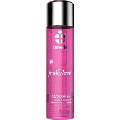 Massageolie SWEDE Fruity Love med varmeeffekt