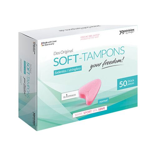 Soft Tamponer JOYDIVISION - Original Soft-Tamponer 50 Enheder