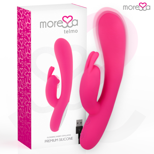 Vibrator MORESSA Telmo med kildrende klitorisstimulation