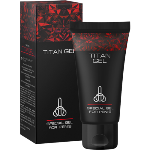 Penisforstørrelsesgel Titan Gel 50ml med aktive ingredienser