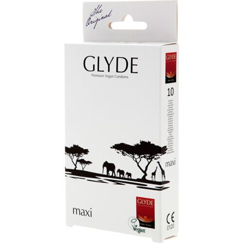 Præservative Glyde Ultra Max 10 stk | Veganske og smurt