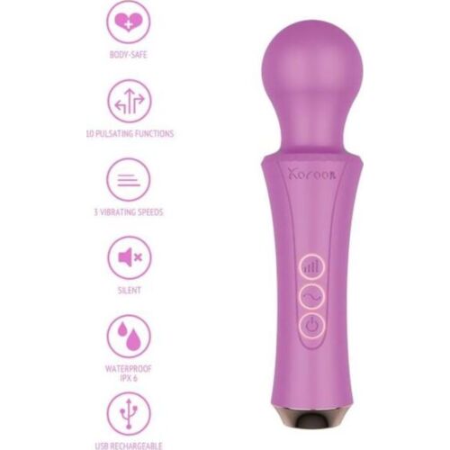 Vibrator XOCOON Personlig Wand med Fleksibelt Hoved