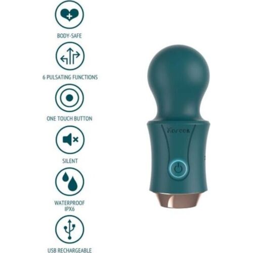 Mini Vibrator XOCOON Traveller Wand med Stærke Vibrationer
