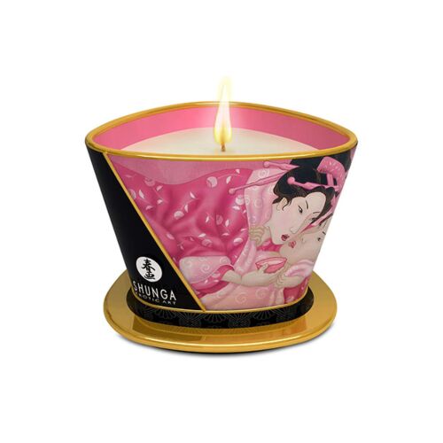 Shunga Mini Caress Massage Lys 170 ml