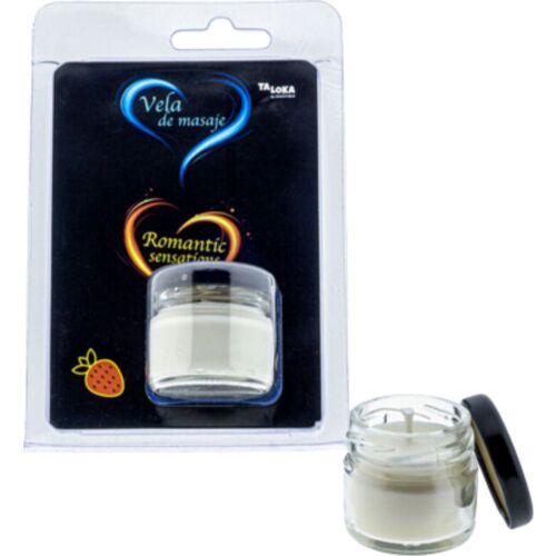 Massage Lys Taloka Jordbær - Varm Sanselig Oplevelse