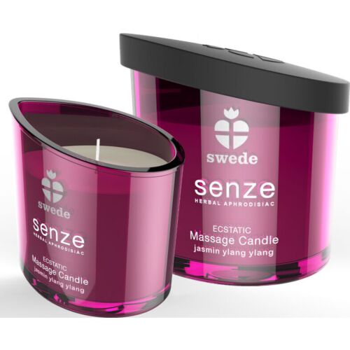 Swede Senze Ecstatic Massage Lys med Jasmin og Ylang Ylang