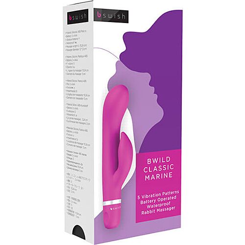 B SWISH BWILD CLASSIC Kanin Vibrator med G-punkt Fokus