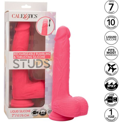 Realistisk Vibrator CALEXOTICS Studs med Drejefunktion