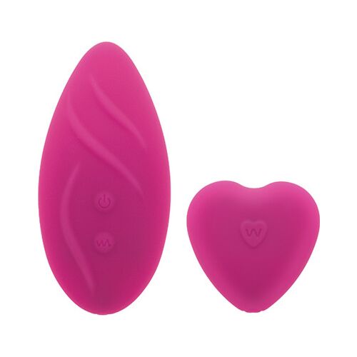 Trusse vibrator S Pleasures Sweetheart med fjernbetjening