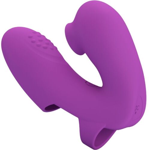 Finger Vibrator Pretty Love Athena med Klitorisstimulator