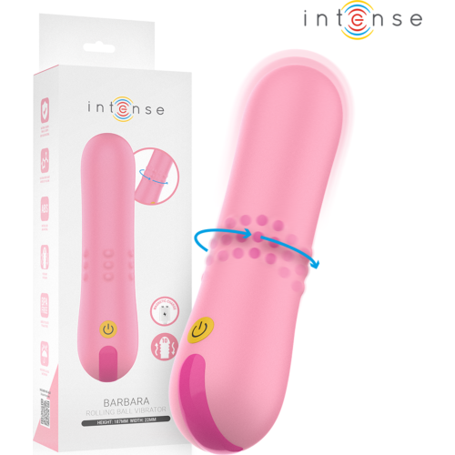 Vibrator INTENSE BARBARA med roterende perler