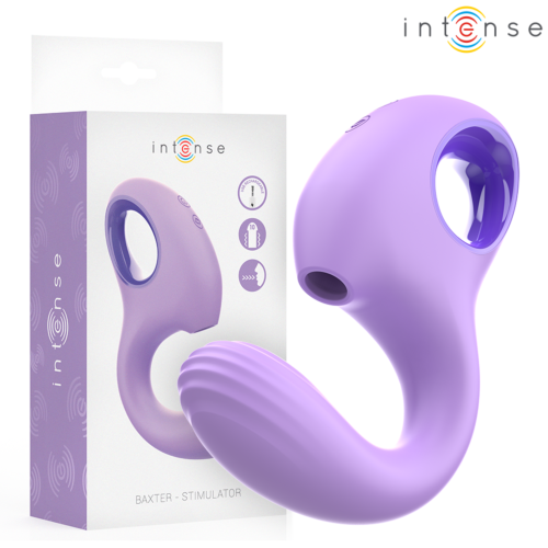 Stimulator INTENSE BAXTER med suge- og vibrationsfunktion