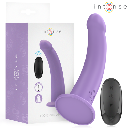 Vibrator INTENSE EDDIE 17,5CM med Fjernbetjening