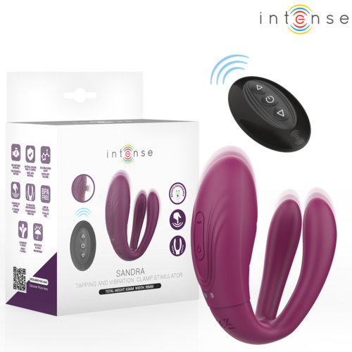 INTENSE Sandra Tapping Vibrator med Fjernbetjening