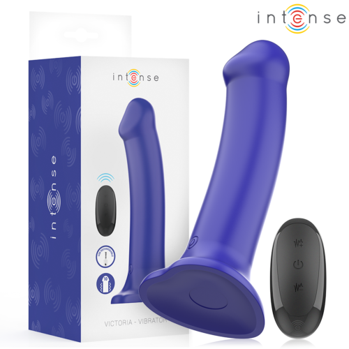 Vibrator INTENSE VICTORIA med fjernbetjening og 10 vibrationer