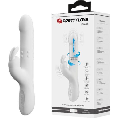 Rabbit Vibrator Pretty Love Reese med Rotation